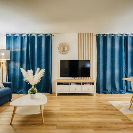 Myjolieparishome - King Size Bed, Ac Living Room, Balcony Apartment Paris