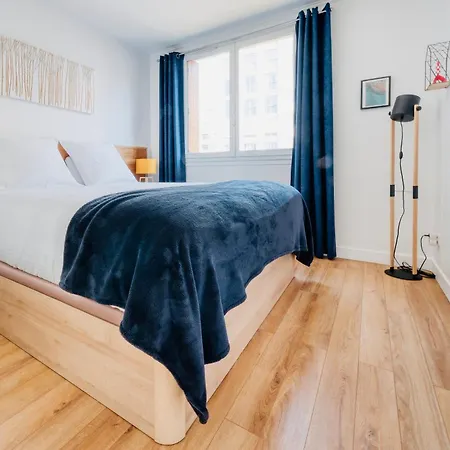 Myjolieparishome - King Size Bed, Ac Living Room, Balcony *