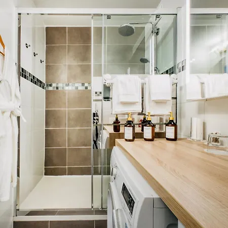 Myjolieparishome - King Size Bed, Ac Living Room, Balcony Apartment Paris