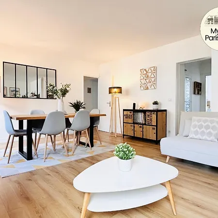 Myjolieparishome - King Size Beds, 2 Bathrooms, Free Parking *