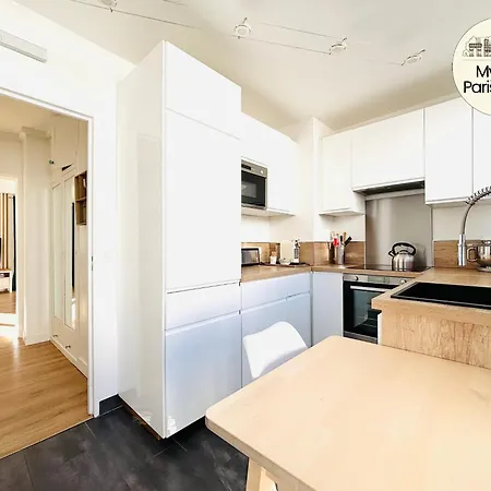 Myjolieparishome - King Size Beds, 2 Bathrooms, Free Parking Апартаменты *