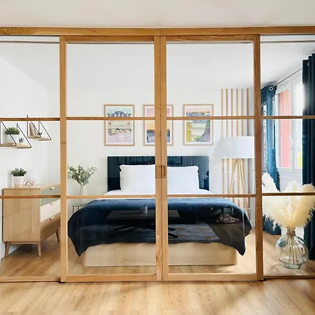 Myjolieparishome - King Size Beds, 2 Bathrooms, Free Parking Париж