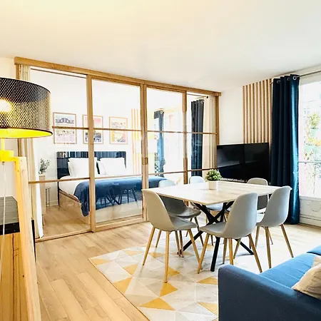 Myjolieparishome - King Size Beds, 2 Bathrooms, Free Parking