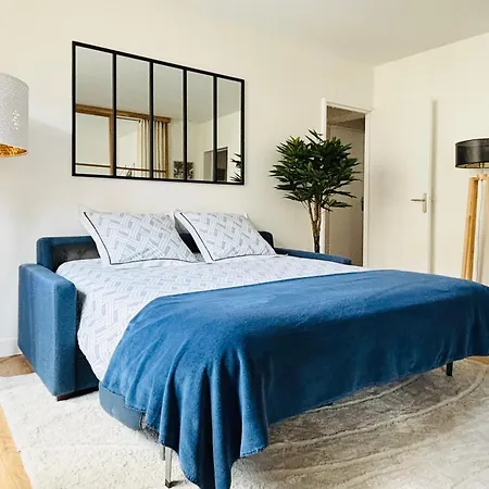 Appartement Myjolieparishome - King Size Beds, 2 Bathrooms, Free Parking