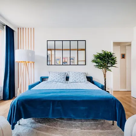 Myjolieparishome - King Size Beds, 2 Bathrooms, Free Parking Parijs