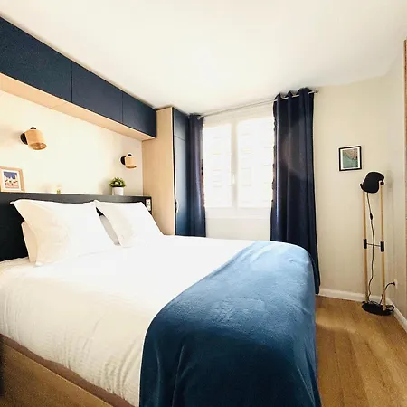 Appartement Myjolieparishome - King Size Beds, 2 Bathrooms, Free Parking