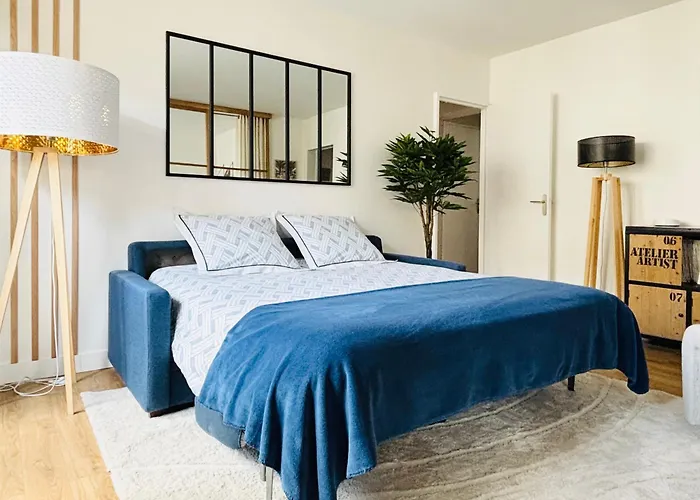 Appartement Myjolieparishome - King Size Beds, 2 Bathrooms, Free Parking