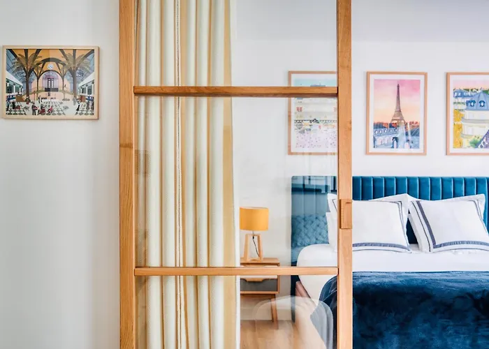 Appartement Myjolieparishome - King Size Beds, 2 Bathrooms, Free Parking
